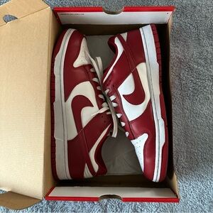 Nike Dunk Low Retro “Gym Red/White” – Size 13